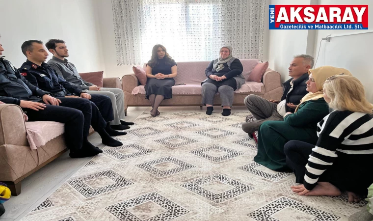Kaymakam şehit ailelerini yalnız bırakmadı