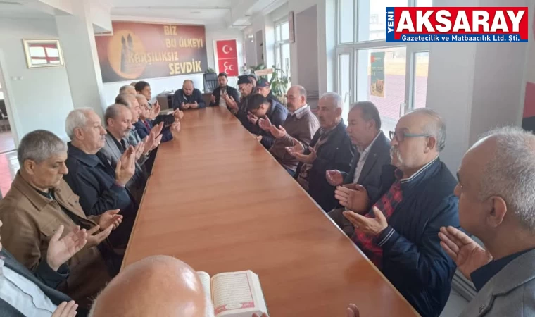 Parti İl merkezinde merhum Türkeş’i andılar