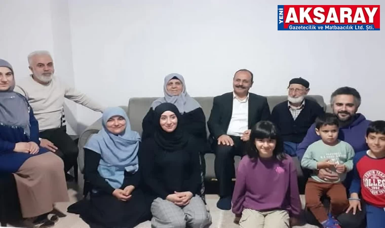 Sosyal devlet anlayışı ile çok sayıda evleri ziyaret ettiler