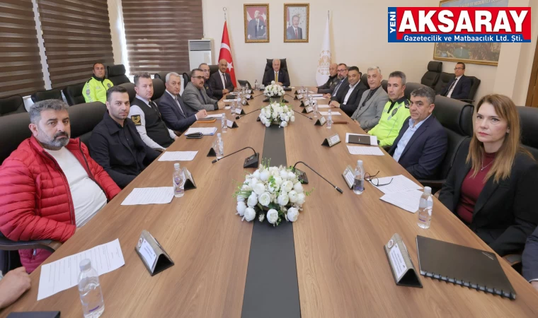 Trafik Komisyonu toplandı