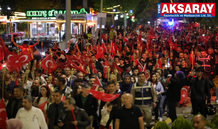 AKSARAY SEL OLUP AKTI 7’den 70’e Fener Alayı coşkusu