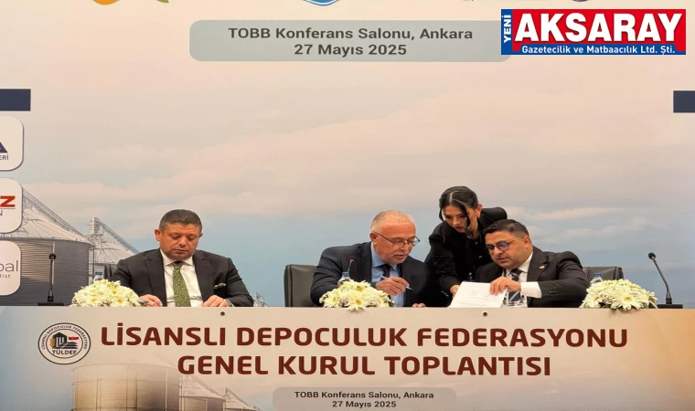 DİVAN BAŞKANLIĞINI BORSA BAŞKANI HAMİT ÖZKÖK YAPTI Lisanslı Depoculuk Federasyonu seçim yaptı