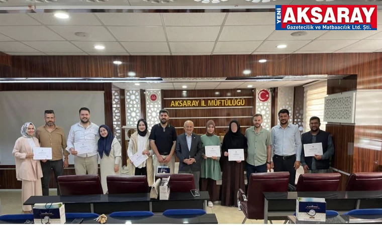 EVLİLİĞE İLK ADIM SEMİNERLERİ Katılımcılara belgeleri verildi