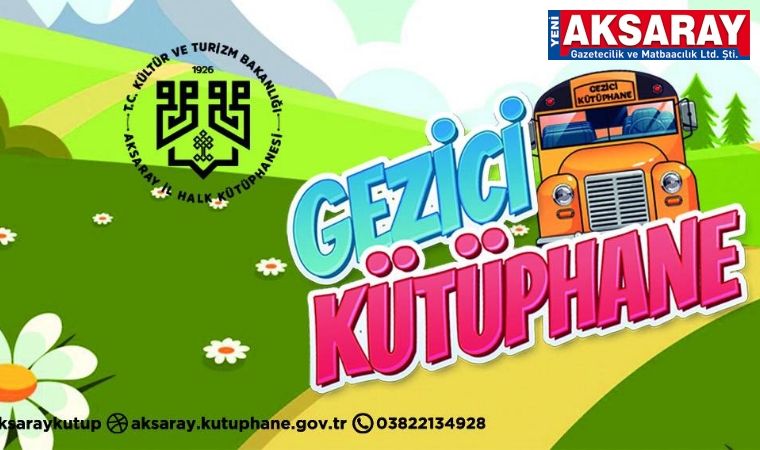 Gezici kütüphane bu hafta da yollarda