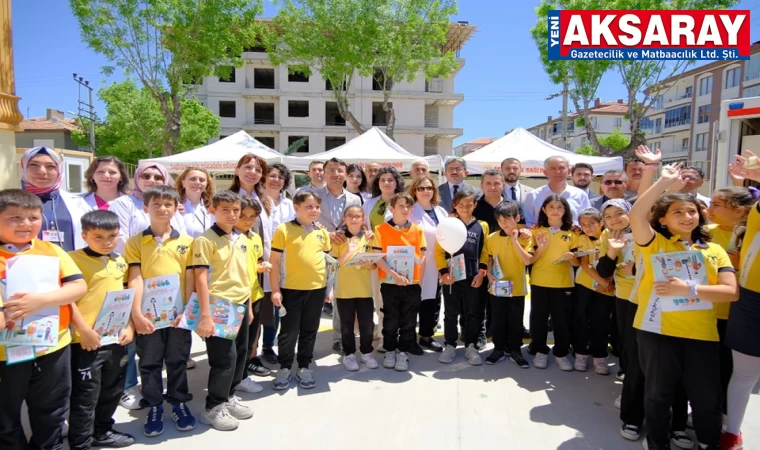 Minikler sağlık elçisi oldu