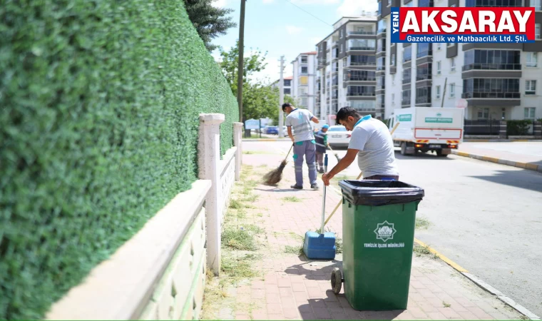 Bayram öncesi temizlik seferberliği