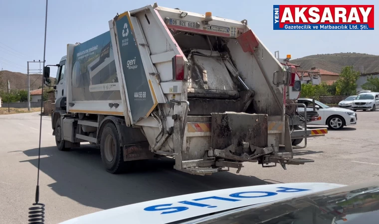 Çöp kamyonunun altında can verdi