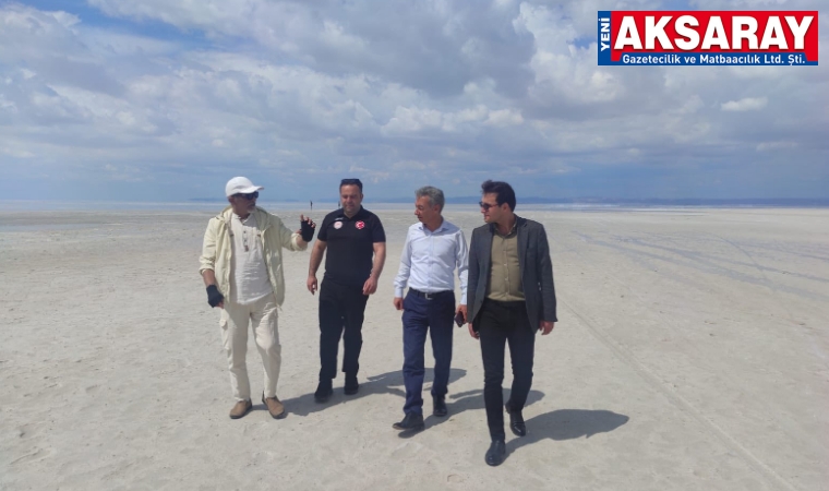 Eskil Tuz Gölü turizme kazandırılıyor