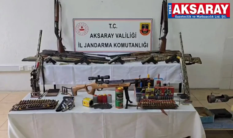 Evden cephanelik çıktı