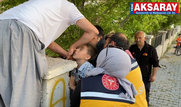 Koluna demir saplandı