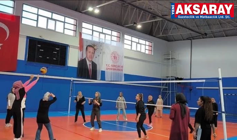 ORTAKÖY İLÇESİNDE DE KADIN VOLEYBOL TAKIMI KURULDU