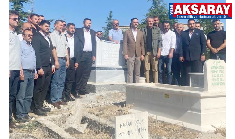 Şehadetinin yıl dönümünde dualarla anıldı