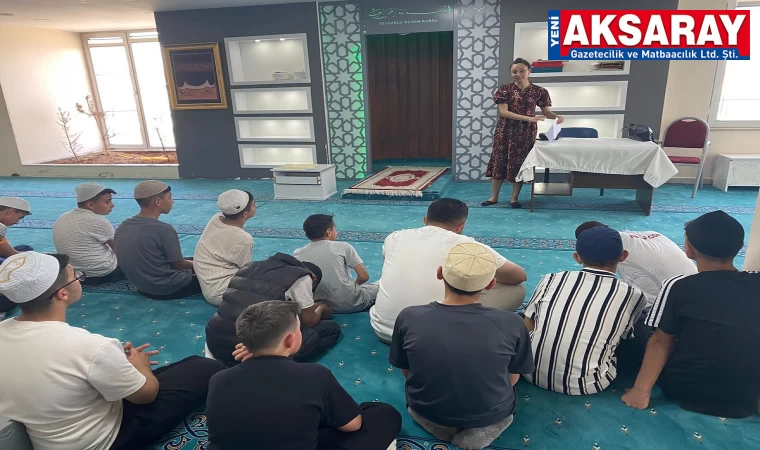 Toplumsal bilinç ve değerler eğitimi verildi