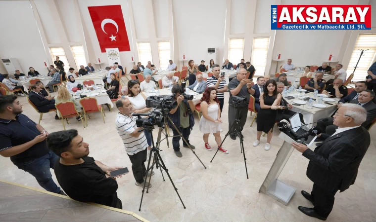 VALİ KUMBUZOĞLU Medya ile işbirliğini sürdüreceğiz