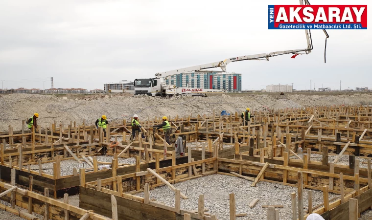 Yemek Fabrikası inşaatı yükseliyor