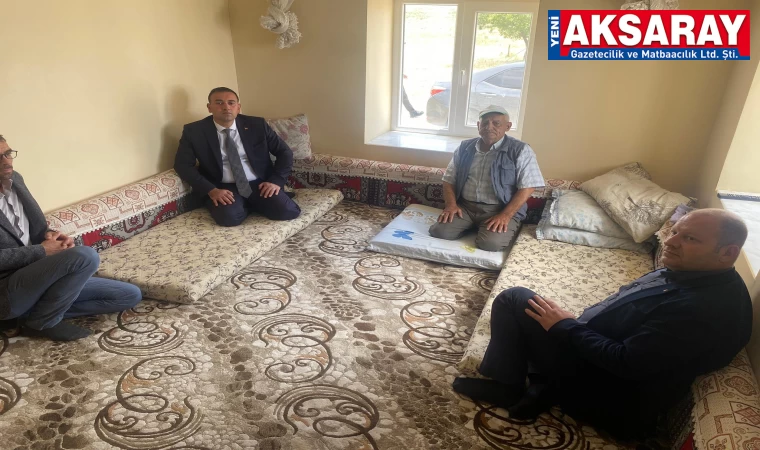 Ziyaretlerde bayram kutlaması yapıldı