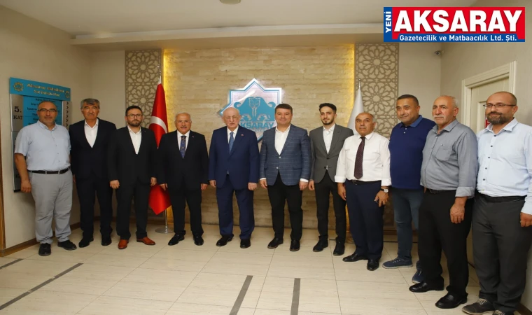 27. Dönem Meclis Başkanı Aksaray’daydı
