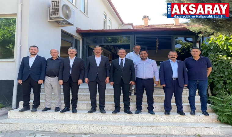 AK Parti heyetinden Ağaçören'e ziyaret