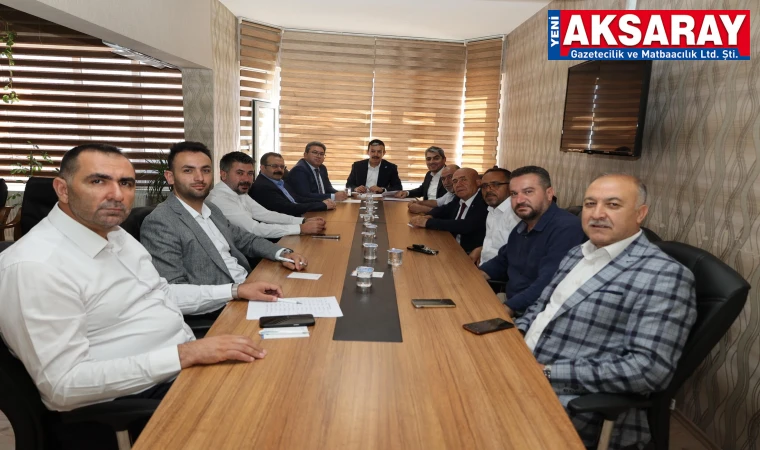 Aksaray’ın yatırımları konuşuldu