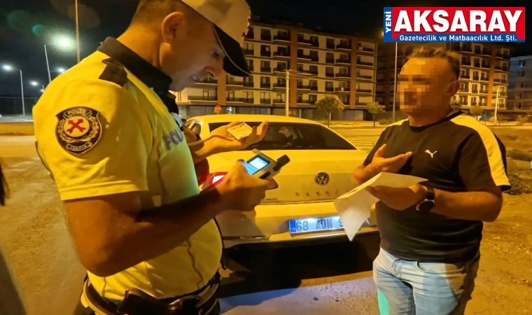 Alkollü sürücü polise beddua yağdırdı