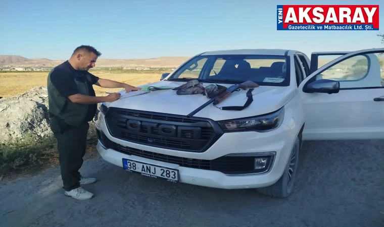 GÜVERCİN AVCISINA SUÇÜSTÜ 3 Güvercin vurdu, cezadan kaçamadı