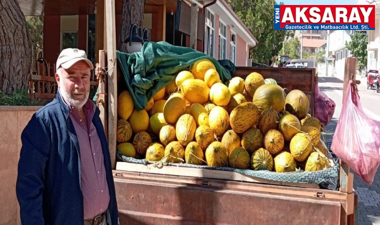 Kavun ve karpuz üretimi ile Sarıyahşi öne çıktı