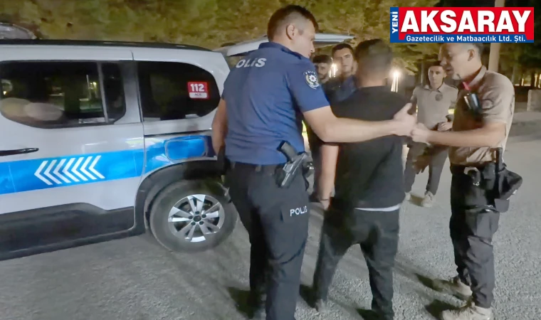  Polis ve bekçilerin alkollü şahıslarla imtihanı karakolda bitti
