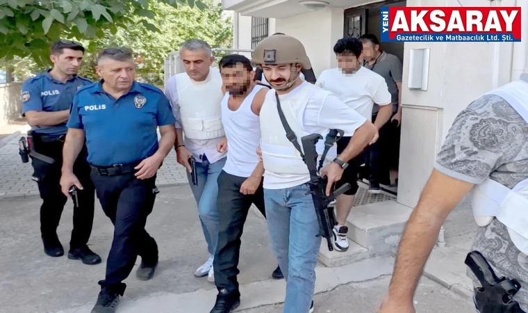 Silahlı şahıs operasyonla yakalandı