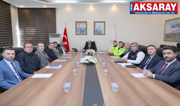 Trafik Güvenliği Stratejisi Toplantısı yapıldı