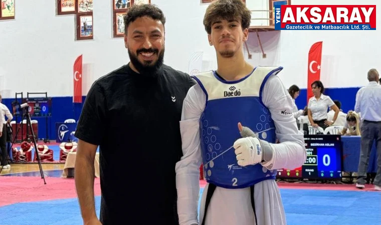 Bedirhan AslanTürkiye 6.’sı oldu