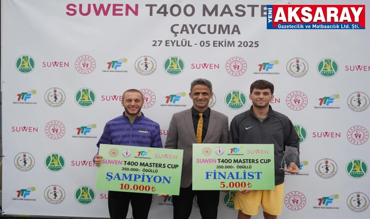 Cup tenis turnuvasında derece yaptılar