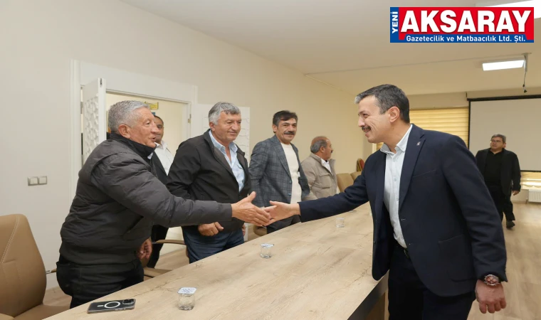 Merkez ve köy muhtarlarını ziyaret ettiler