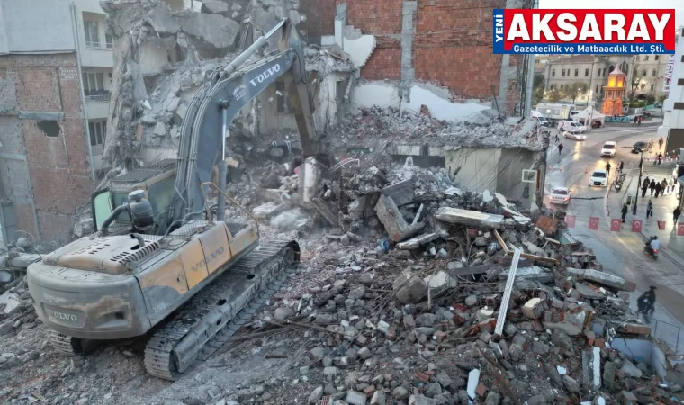 50 Yıllık binalar dönüşüm için yıkılıyor