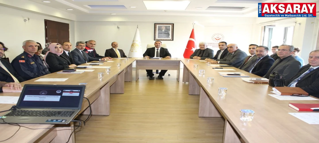 KONU 'KADININ GÜÇLENMESİ' İl Koordinasyon toplantısı yapıldı