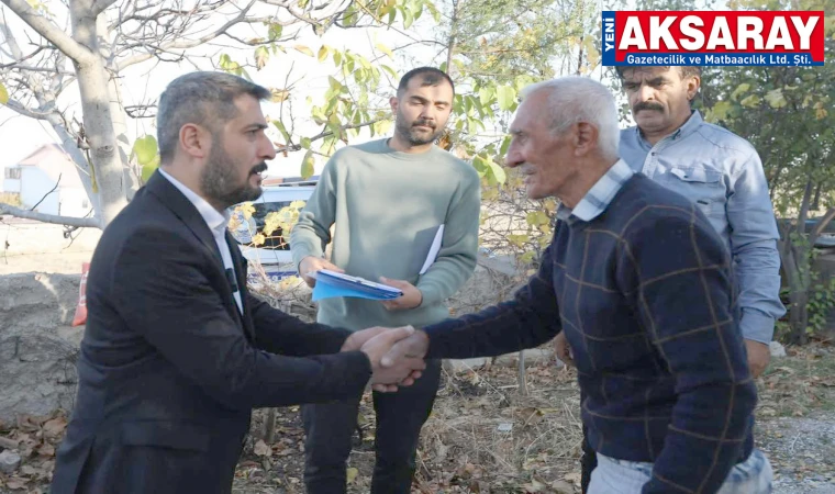 ORTAKÖY’DE MUTLU SON Tapu tebligatları teslim edildi