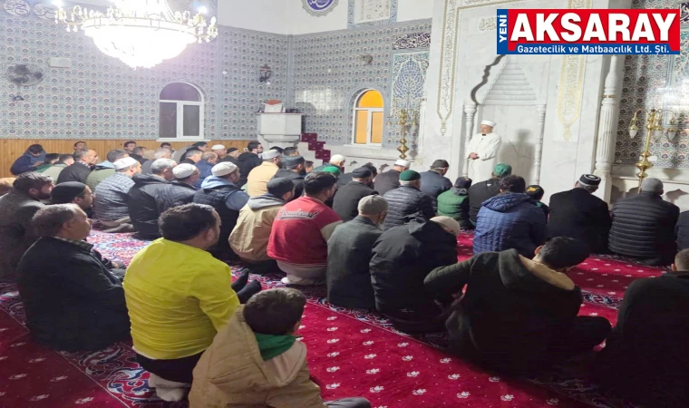 Sabah namazı buluşmasında yağmur duası