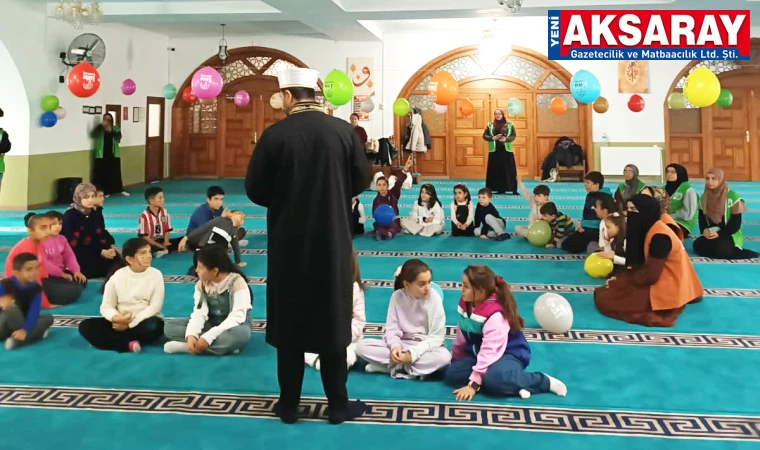 AKSARAY İHH’DAN “MİNİK ELLER CAMİDE BULUŞUYOR” PROGRAMI