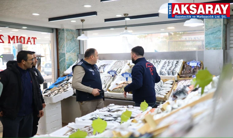 Balıkçılar denetlendi