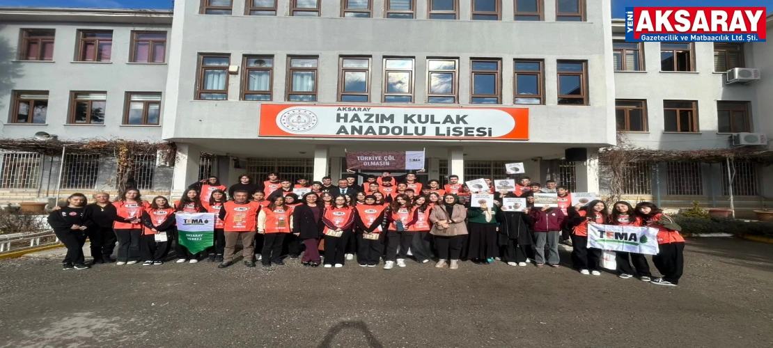 Genç TEMA gönüllülerinden doğa için anlamlı adım