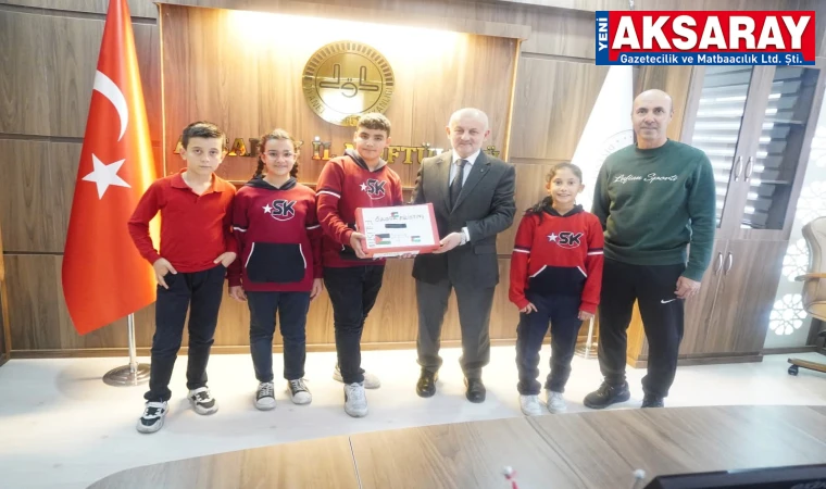 Ortaokul öğrencilerinden Gazze'ye anlamlı destek