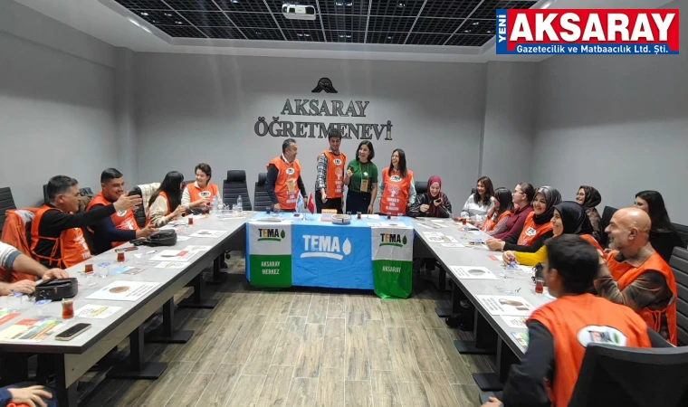 TEMA GÖNÜLLÜLERİ BULUŞTU Yeni planlar masada