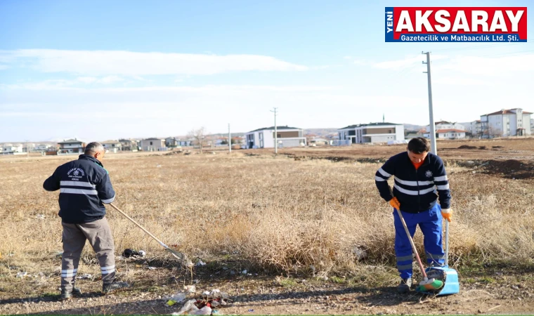 EKİPLER MAHALLELERİ TEMİZLİYOR Temiz çevre, güzel gelecek