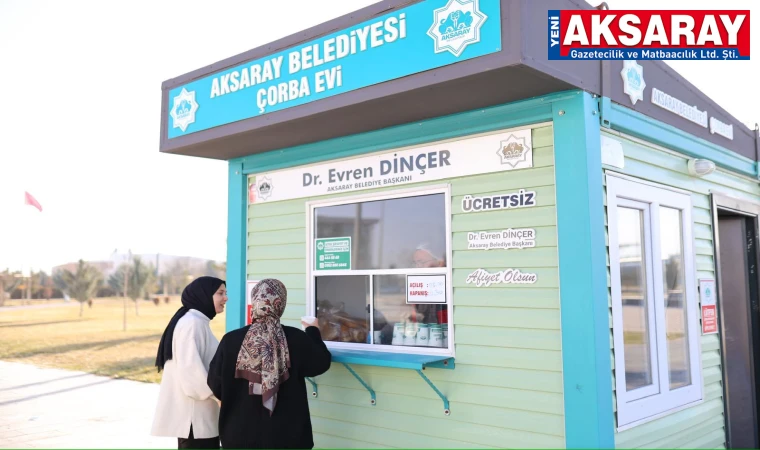 Kampüs içinde sıcak çorba