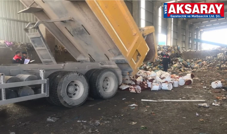 GIDA TERÖRÜNE GEÇİT YOK 4 Tonu aşkın kaçak ürün imha edildi