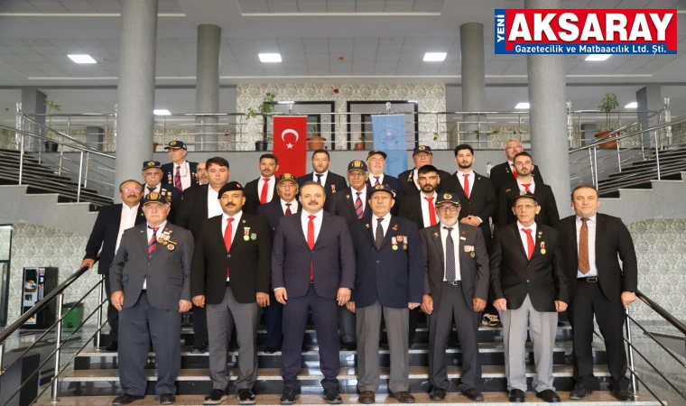 Aksaraylı gaziler üniversitede bir araya geldi