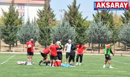 AKSARAYSPOR'DA DERİNCESPOR MESAİSİ BAŞLADI