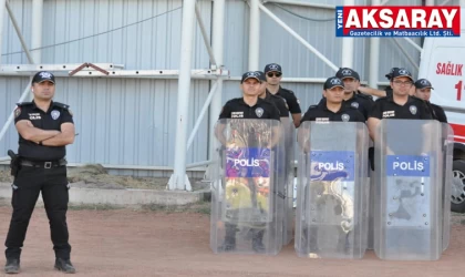 EMNİYET MAÇ ÖNCESİ GENİŞ GÜVENLİK ÖNLEMLERİ ALDI