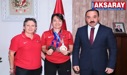 HALİME YILDIZ MADALYALARLA DÖNDÜ