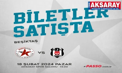 BEŞİKTAŞ MAÇ BİLETLERİ SATIŞTA