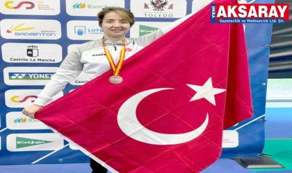 HALİME’DEN BRONZ MADALYA